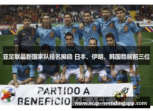亚足联最新国家队排名揭晓 日本、伊朗、韩国稳居前三位 亚足联最新国家队排名揭晓 日本、伊朗、韩国稳居前三位